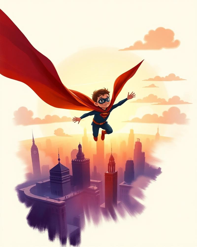 Portada del cuento Superhéroe por un Día